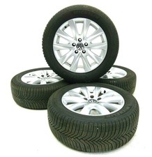 Original VW Audi 17 Zoll Alufelgen mit Winterrädern 235/55/17 103V 7Jx17 H2