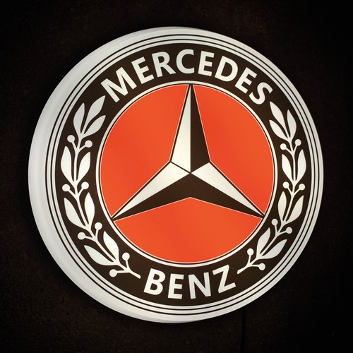 Mercedes benz led leuchtschild - mercedes,