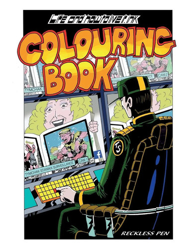 Reckless pen colouring book - reckless, |