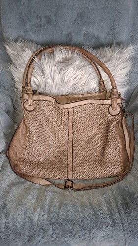 Melina leder flecht tasche - melina,