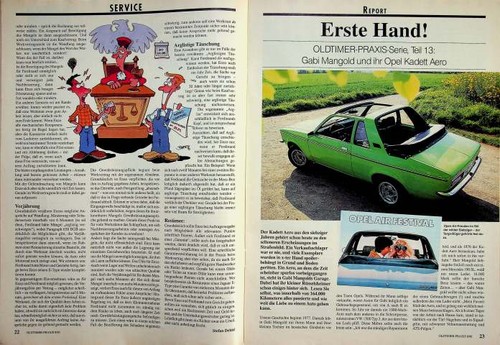 Oldtimer praxis 1996 opel - praxis, 08/1996