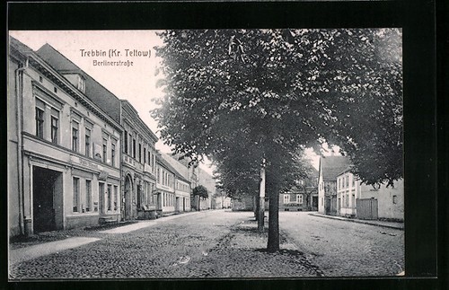Postcard trebbin teltow - postcard,
