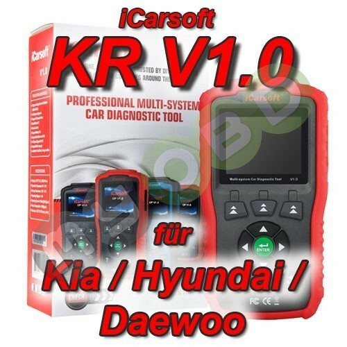 Icarsoft diagnose für - kr, v1