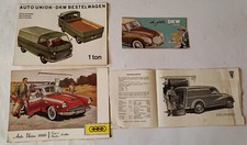 4 x Prospekt DKW Holländisch
