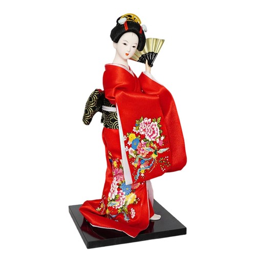 Geisha puppe dekorativ - geisha-puppe,