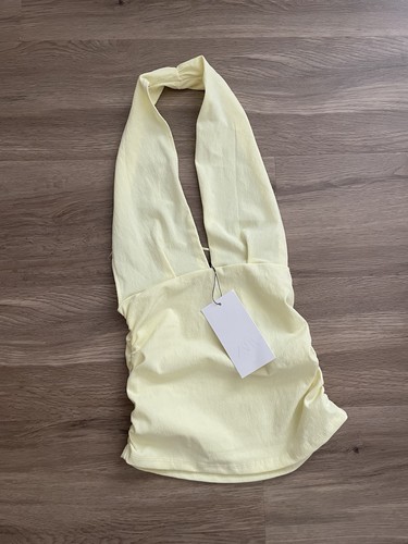 Zara top viral neckholder - zara,