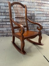 Holz Stuhl -  Schaukelstuhl