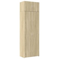 Hochschrank Lagerschrank Mehrzweckschrank Badezimmerschrank 70x42,5x225 cm