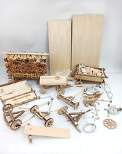 Holzmodelle Holzwagen Leiterwagen Sackkarre Wasserfass Handarbeit / f. Krippe