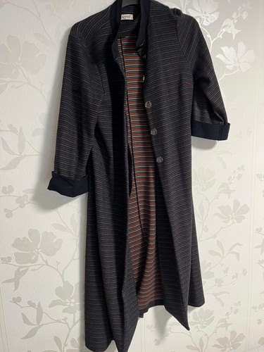Eleganter strickmantel - eleganter, /