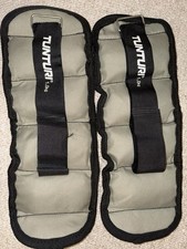 Tunturi Fitness Sport Arm /  Bein Gewichte 2x 1 Kg Gewichtsmanschetten (4)