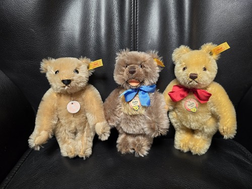 Steiff teddy bär 3x - teddy,
