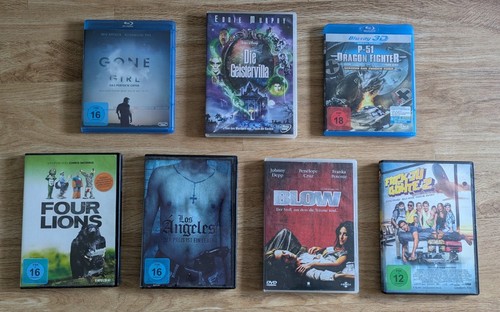 Dvd blu ray filmpaket - &, 7