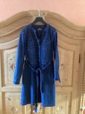 EDC Jeanskleid mit Gürtel wunderschönes Herbstteil absolut neu L