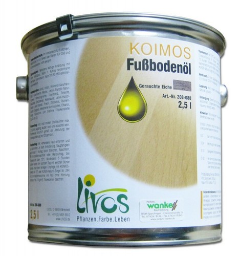 Livos koimos fußbodenöl 208 - livos,