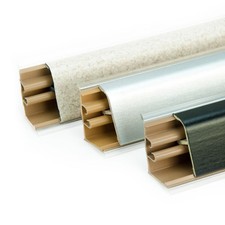 3m (2m + 1m) ABSCHLUSSLEISTE Winkelleisten 37x24 Tischplatte Arbeitsplatte Küche