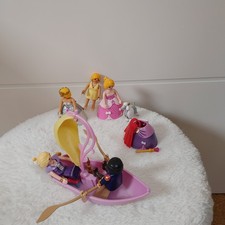 Playmobil Figuren Prinzessinnen / Boot / Ballkleider