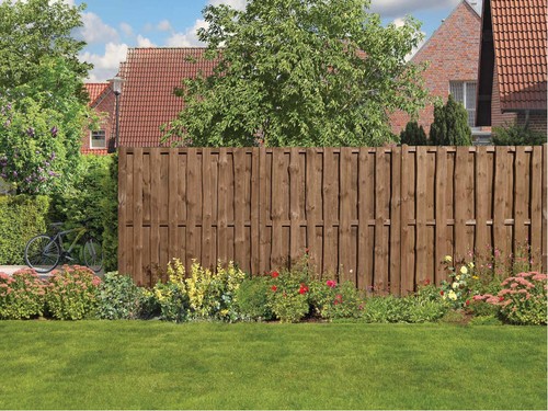 Natura bohlen zaun diy - natura, bohlen-zaun