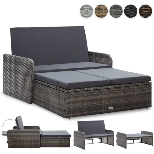 Polyrattan garten lounge set - polyrattan,