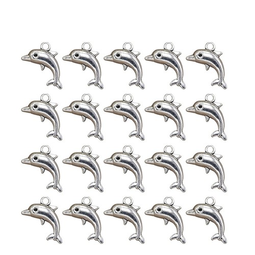 20pcs fashion alloy - 20pcs, dolphin