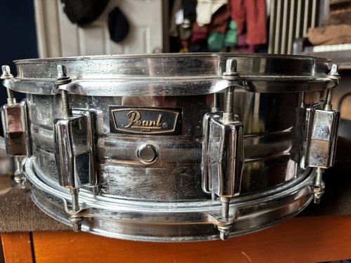 Pearl 4414 vintage snare drum - 4414,