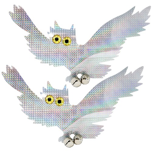 Eulenattrappe - 2x,