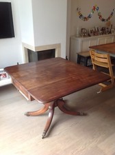 Mahagoni Esstisch aus Regency