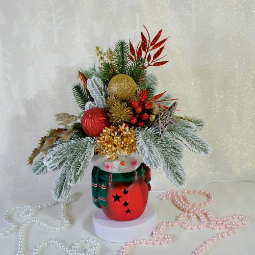 Tischgesteck weihnachtsgesteck - tischgesteck,
