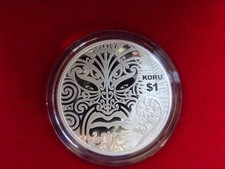 Neuseeland 1oz Silber Maori