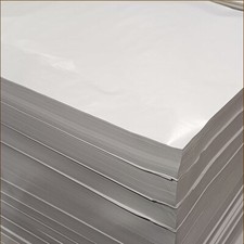 3 kg Packpapier Kraftpapier WEISS 750 x 500 mm 35 g/m² Natronpapier 