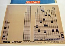 FIAT PUNTO (176) GT Benzin 1.Auflage 09-1993 original Ersatzteil Katalog ETK