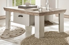 Couchtisch in Pinie weiß /