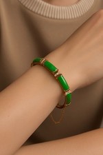 Edler Armreif aus 750er Gold