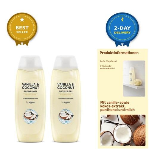 Amazon duschgel vanille - by,