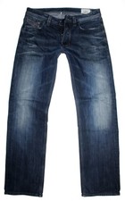 Diesel Herren Jeans Hose LARKEE Regular Straight W33 L34 blau 008M2