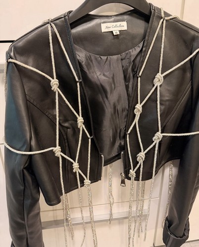 Ausgefallenes leder bolero - ausgefallenes,