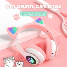 Cute Cat Ear Headphones Flash