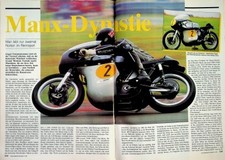 Oldtimer Markt 08/1994 Norton Manx in einer seltenen Vorstellung auf 5 Seiten