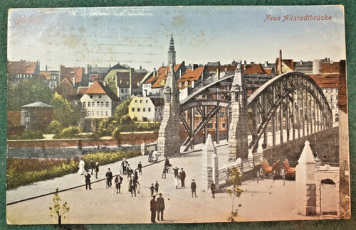 Postkarte görlitz 1915 - postkarte,