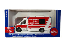 Siku Super 1:50   2115 Mercedes-Benz Sprinter Miesen Typ C  Rettungswagen