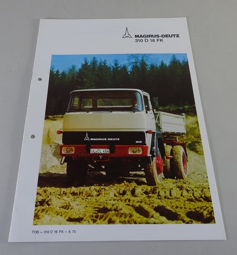 Prospekt magirus deutz lkw 310 - prospekt,