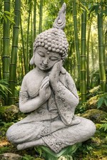 Buddha Skulptur in Meditativer