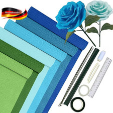 Krepppapier Set Bunt für