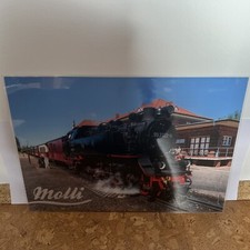 Unterlage Schreibtisch Molli / Kühlungsborn 2 seitig bebildert