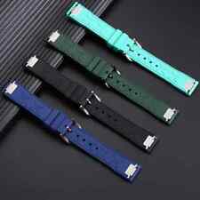 Fluorkautschuk Uhrenarmband für IWC Pilot IW388103/101 20 21mm Schnellverschl...