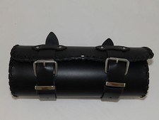LEDER WERKZEUGROLLE LENKERROLLE MOTORRAD LENKERTASCHE WERKZEUGTASCHE W4A
