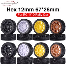 4x RC Felgen Reifen 12mm Hex