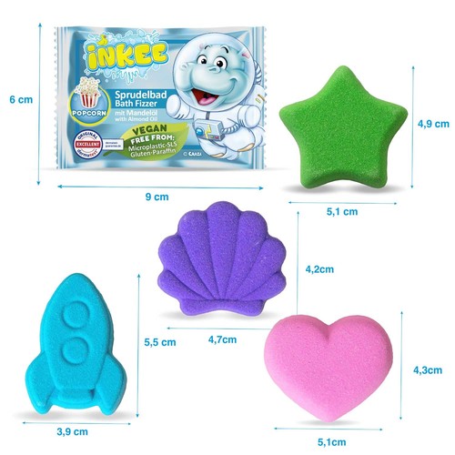 Badebombe 20g inkee - 20g, mit