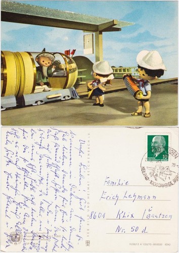 Ansichtskarte sandmann 1970 - ,