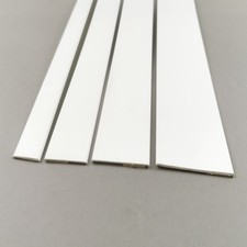 Flachleiste 6m PVC Leiste Abdeckleiste Flachprofil Kunststoffleiste 6 m Fenster